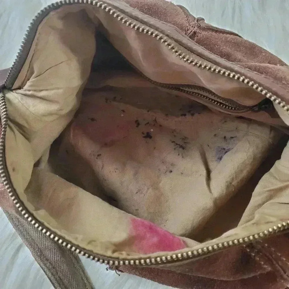 Lucky Brand Y2K Brown Leather Shoulder Bag - Picture 11 of 15